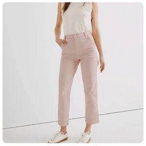 Madewell Classic Straight Pants in Wisteria Dove Size 30